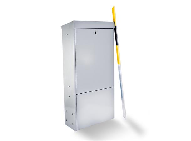 Markskåp för fiberskarvning bredd 485mm 1050x485x190mm, universalnyckel ingår EJ 